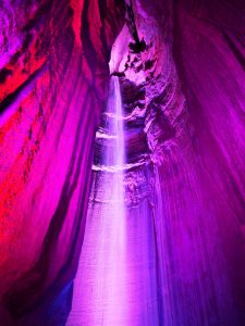 Ruby Falls Cavern
