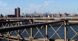 ;anhattan from the Brookly Bridge